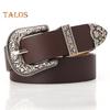Women Retro Belt Solid Color Faux Leather Waistband Adjustable Length Multi Holes Design Jeans Belt Costume Accessories