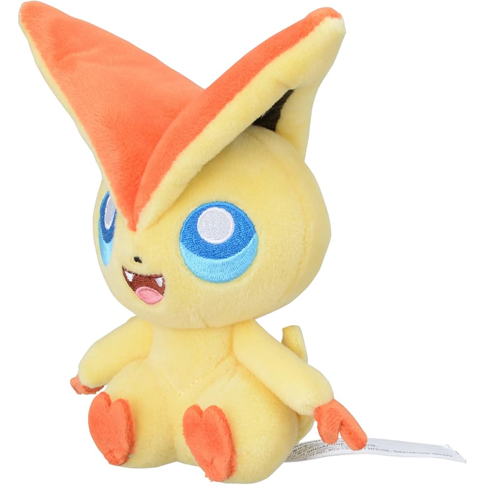

Pokmon Center Original Pokmon Fit Victini Plush Toy 15x11.5x7 cm
