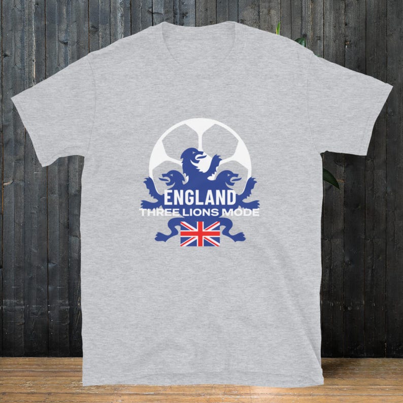 England - Three Lions Mode T-Shirt 2XL