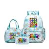 New rhythm box heat transfer backpack Sprunki music game merchandise school bag