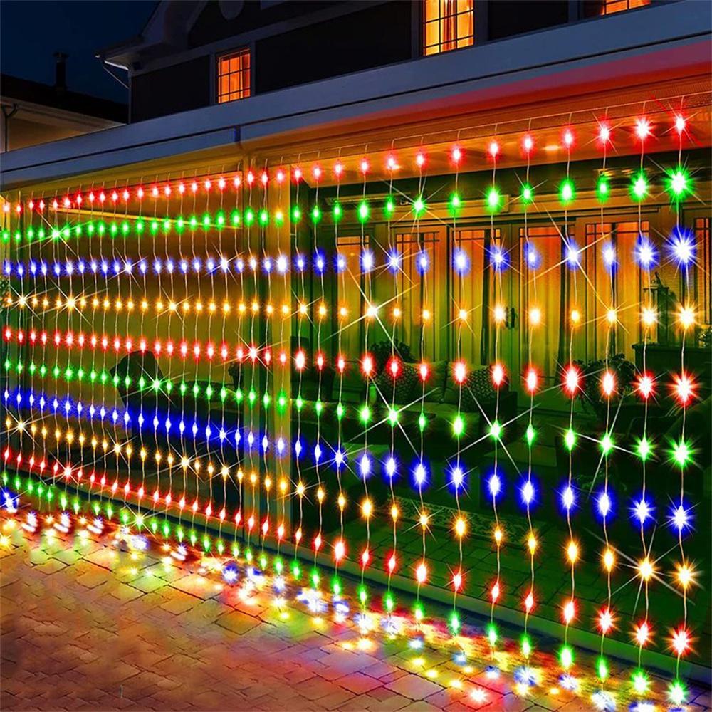 Xiaomi Remote Fairy Lights USB Curtain LED String Lights EID Mubarak Bedroom Wedding Valentine's Day Ramadan Home Decoration 2026