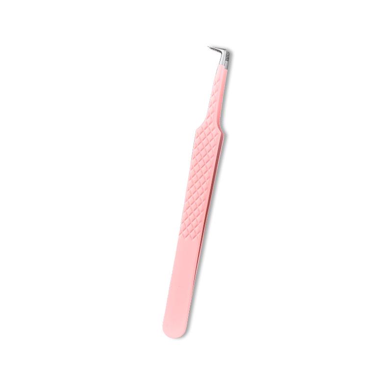 Professional High-Precision Blooming Eyelash Tweezers for Salon Artists