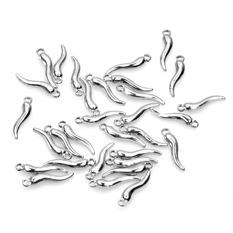 5pcs Red Chili Pendant Stainless Steel Charms For Jewelry Making Enamel Charm Hot Pepper DIY Supplies Dijes De Acero Inoxidable