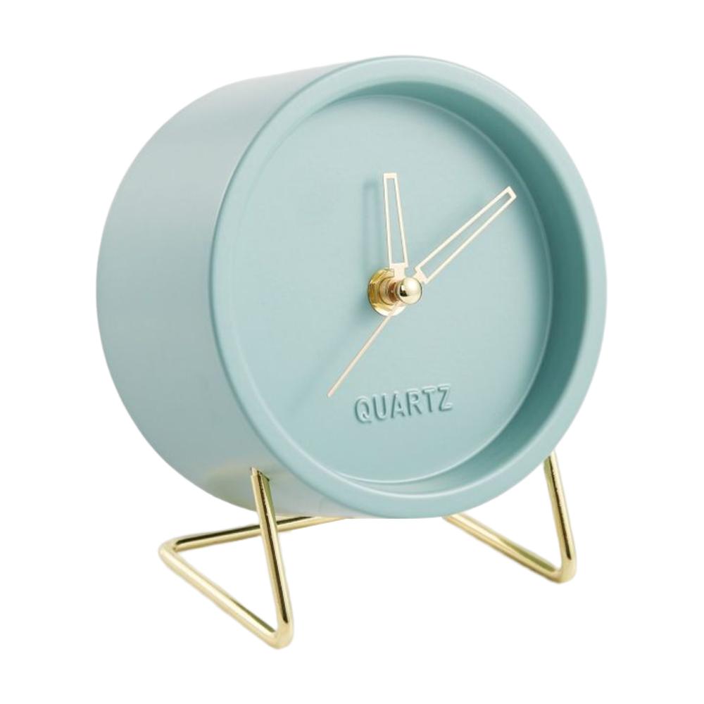 Desk Desktop Table Clock Nordic Ins Style Creative Office Home Decoration Bedside Living Room Adornment Student Metal Clocks