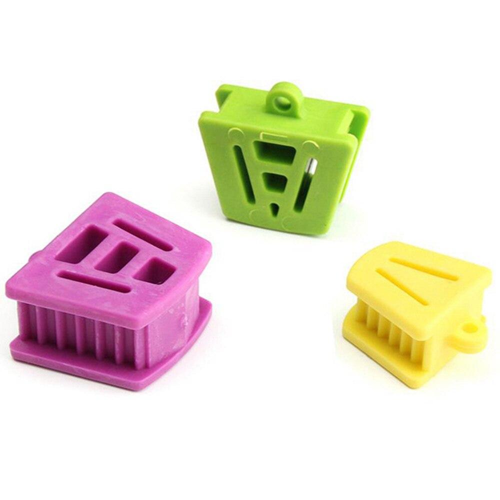 3ks Dental Mouth Gag Prop Bite Block Gumový otvírač Retraktor Materiály pro zubního lékaře Intraorální