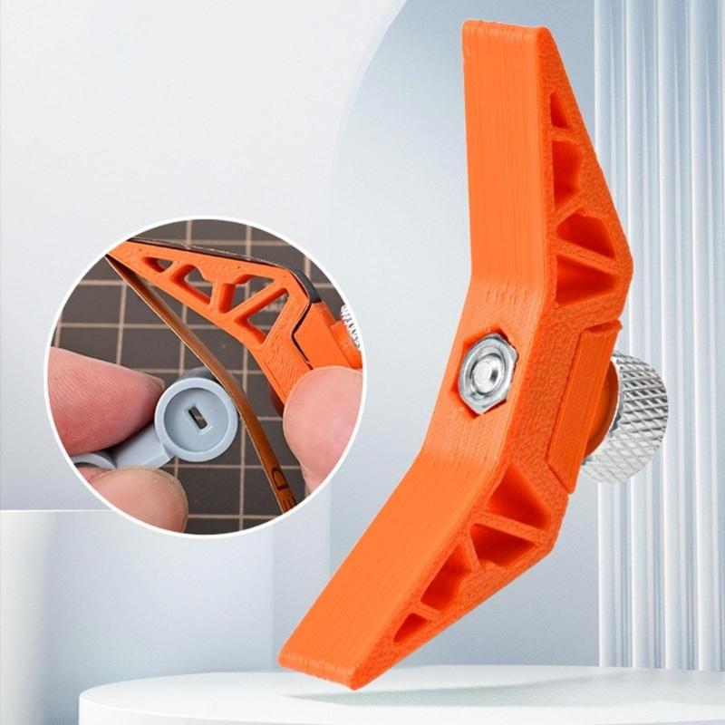 Handheld Curved Surfaces Polishing Tool Portable Manual Polisher For Ceramics Wooden Crafts With Ergonomic Plastic Handle