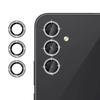 For Samsung Galaxy A34 5G Camera Lens Protector Diamond Ring Design Tempered Glass Lens Film
