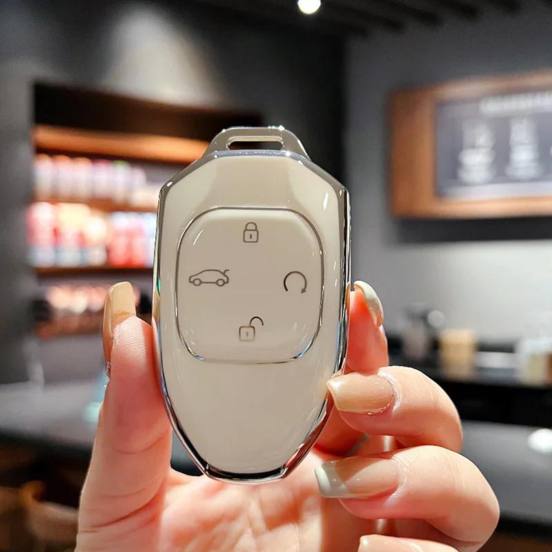TPU Car Key Cases For GAC Motor GN8 2022 2023 Trumpchi 2021 Empow J15 J16 GS8