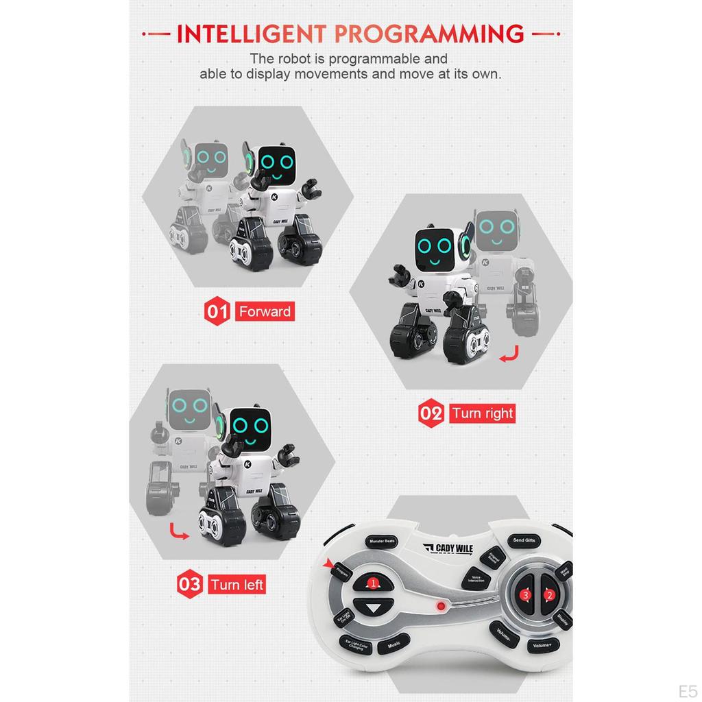 Action Singing LED Eyes Control Interactive Kids Children Toys