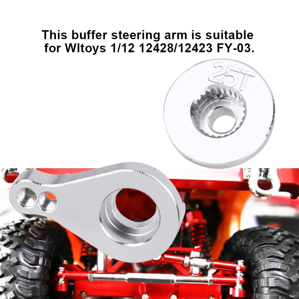 25T Podložka riadiacej páky nárazníka Pasuje na Wltoys 1 12 12428 12423 FY 03 RC Diely Strieborná MN 025S