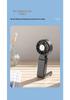 Portable Neck-Hanging Handheld Fan with Semiconductor Cooling and Foldable Ice Pack
