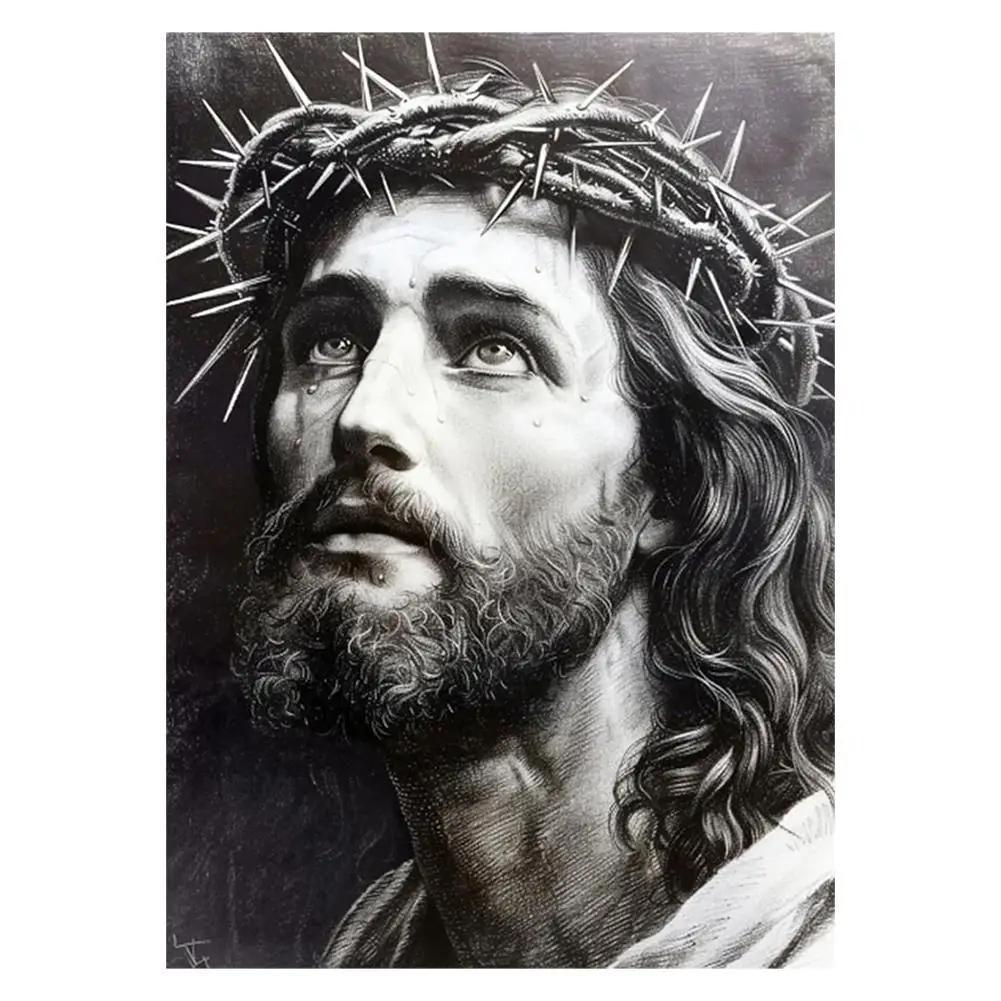 

1Pc 5D Jesus DIY Diamond Decorative Painting B1B7