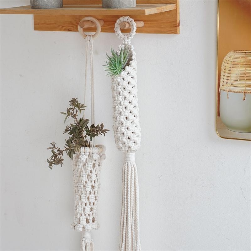 Plant Hanger Hanging Air Pineapples Plant Holder Wall Plant Flower Handmade Basket Display Stand Home Decorations