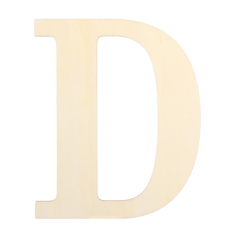 30cm Wooden Letters For Wall Decorations Crafts Nursery Kids Baby Room Alphabet Name DIY Word Wedding Party Art Home Decor