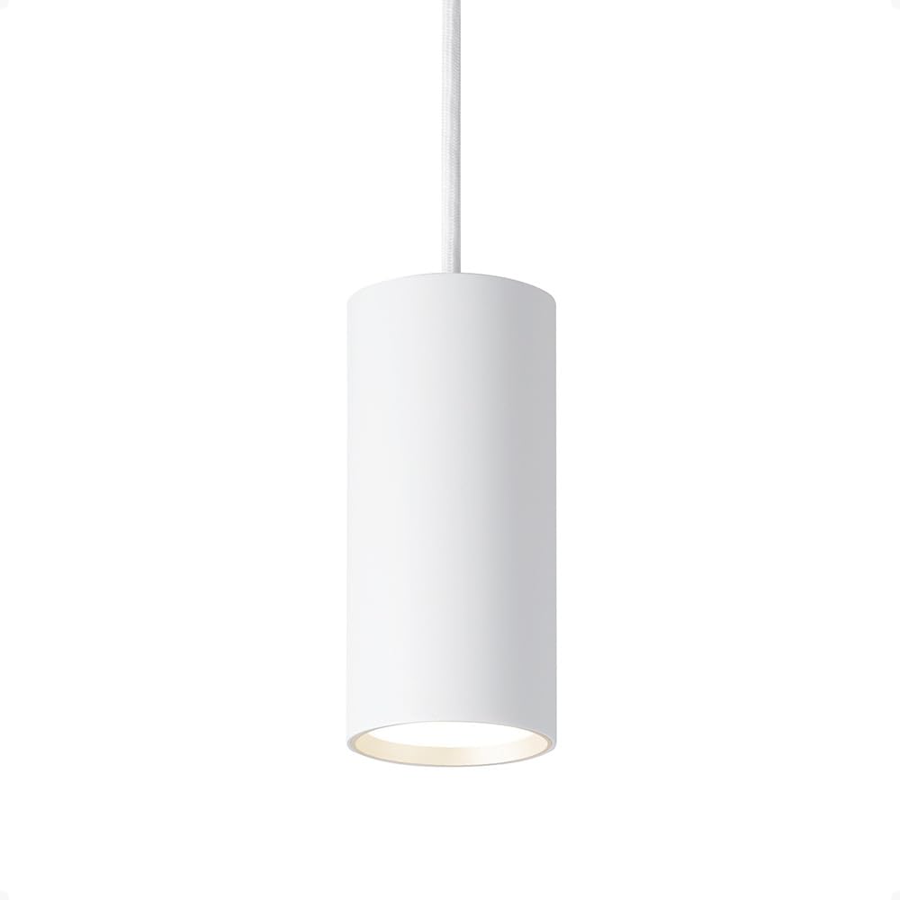 

Artwork Studio Grid Pendant Light, Spotlight, 100W Equivalent LED, Long Life, Two-Level Color Tone, Adjustable Length, Compact, White, AW-0618E-WH
