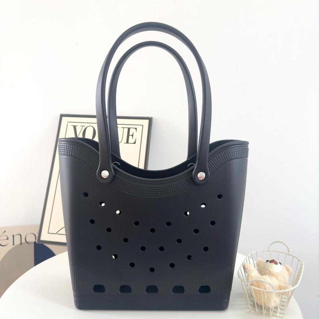 Bolso Tote de Playa Impermeable EVA - Bolso de Hombro de Gran Capacidad para Viajes y Almacenamiento