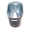 Oval Ice Bucket Tinplate Large Drink Cooling Beverage Tub Ice Container for Party Beer Champagne Cocktails