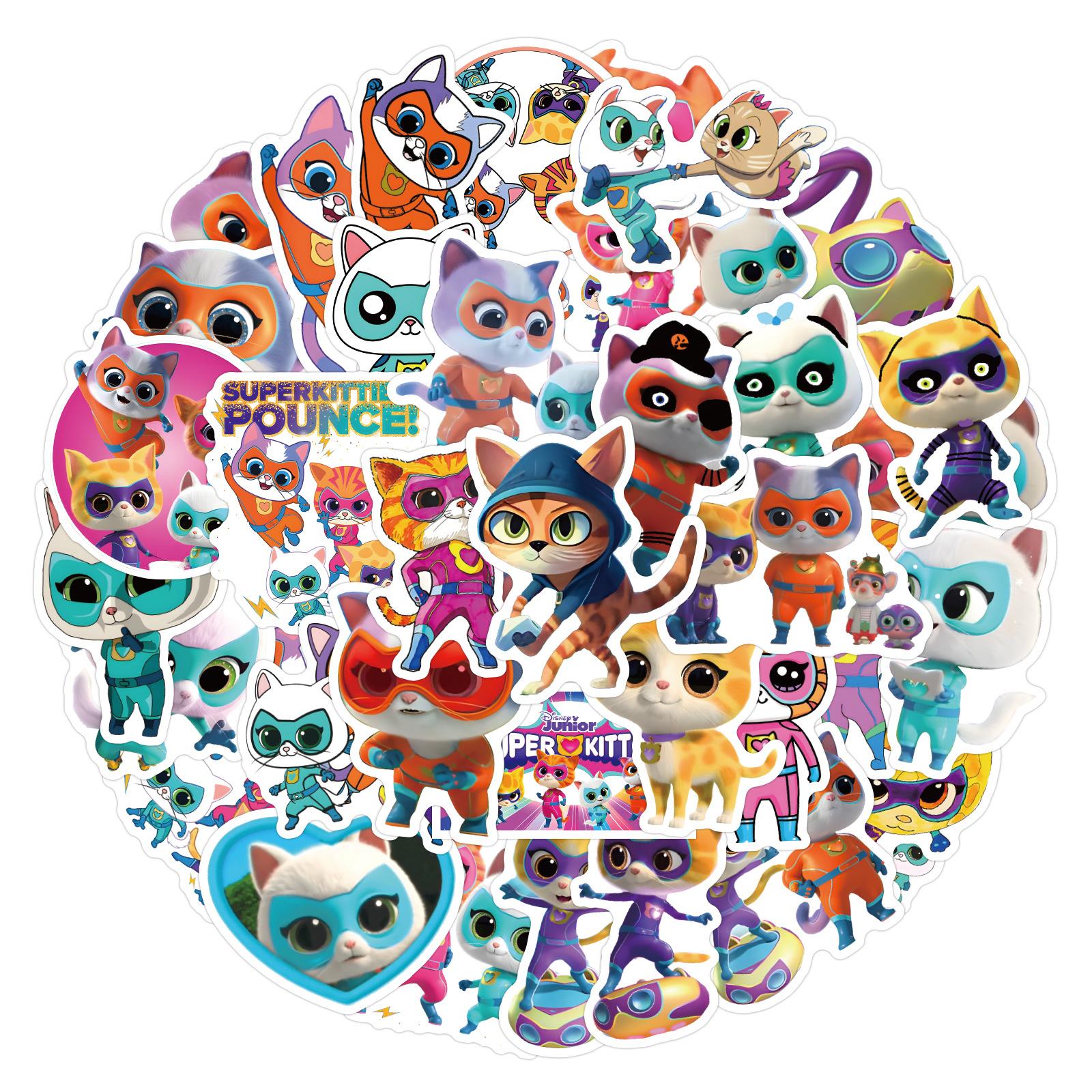 

50 New Cartoon Graffiti Stickers Decorative Suitcase Mobile Phone Graffiti Stickers