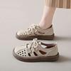 Hollow Bag Head Sandals New Retro Versatile Summer Single Shoes Thick-soled Sports Casual Soft-soled Breathable Hole Shoes
