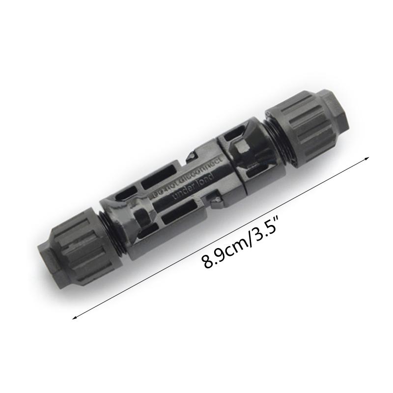 5 Pair Solar Panel Cable Connectors Male/Female Plug Photovoltaic Connectors Replacement Solar Wire Adapter