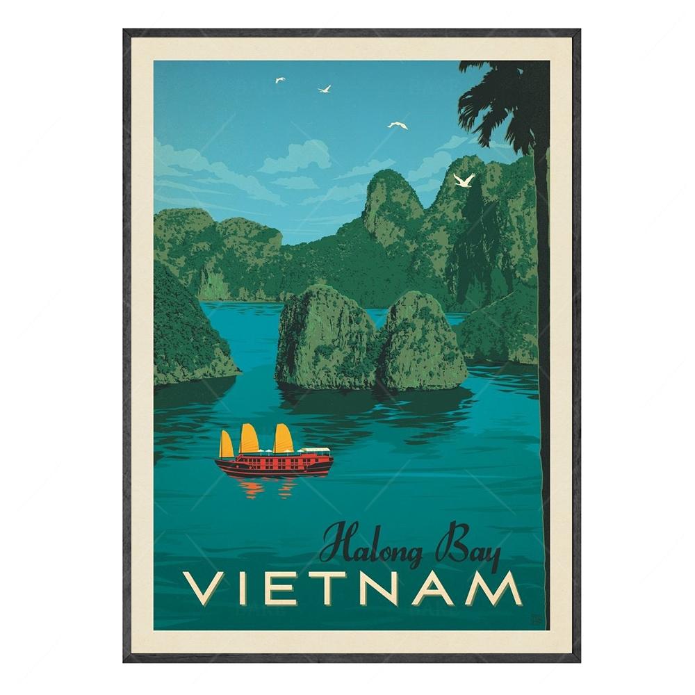 World City Landmark Painting Art Posters Florence Shang Hai Manhattan New York Paris Arc de Triomphe Home Eecor for Living Room