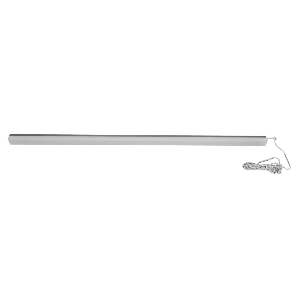 LED Under Cabinet Lamp Long Strip 18mm Wood Laminate Light for Bookcase Closet Warm Light DC12V
