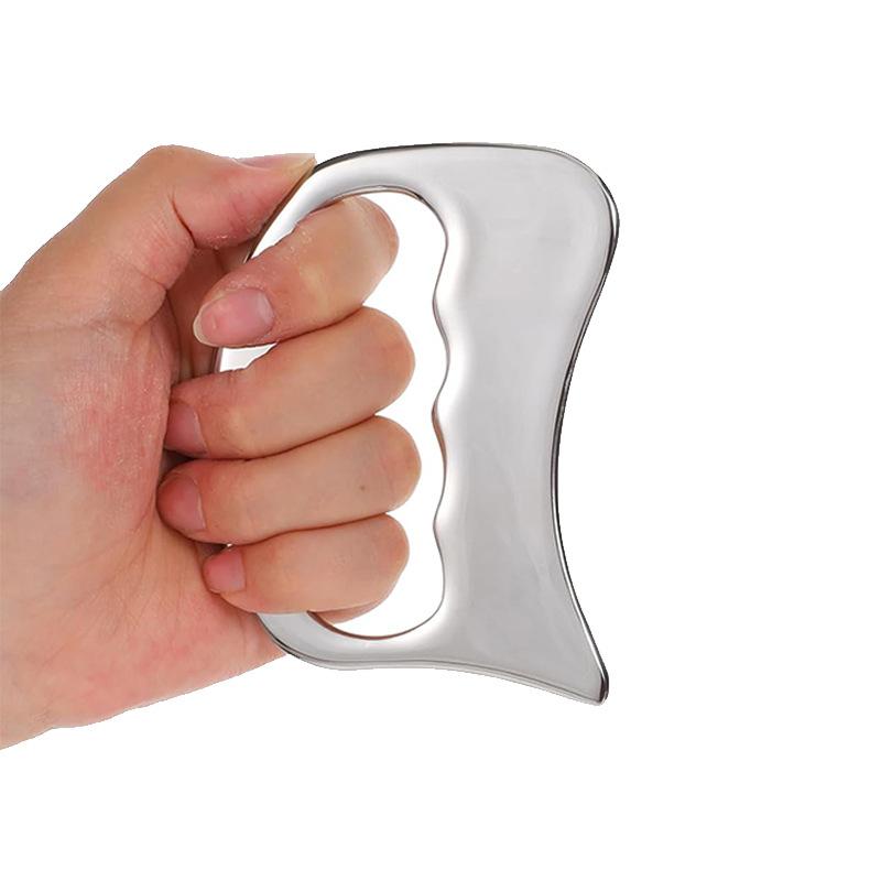 Stainless Steel Gua Sha Massage Tool Rust Resistant Scraping Massager for Deep Tissue Massage Post Exercise Recovery
