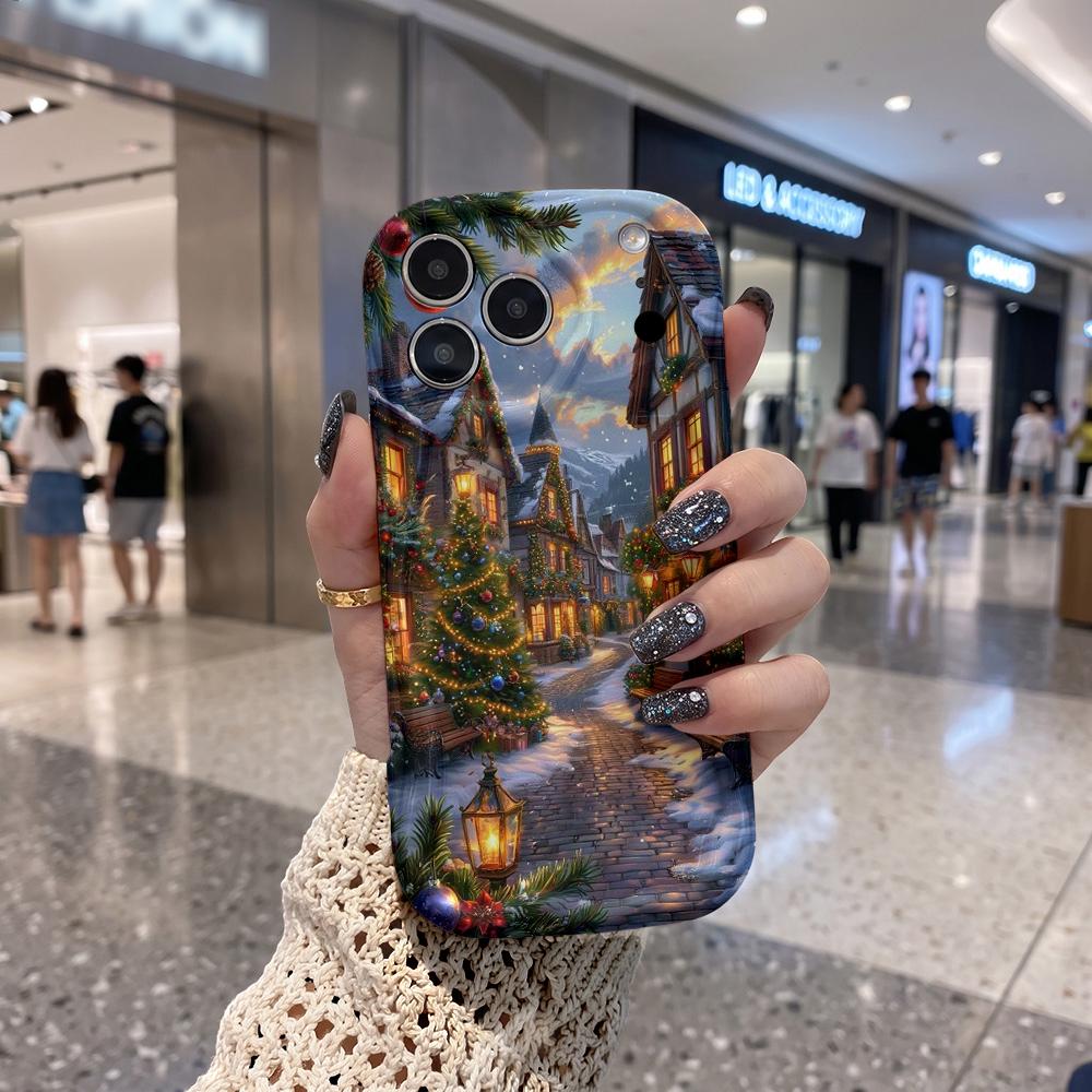 Shockproof Soft Phone Case for iPhone 17 16 15 Perfect Fit New Year Christmas Halloween Gift for Dad Mom Party