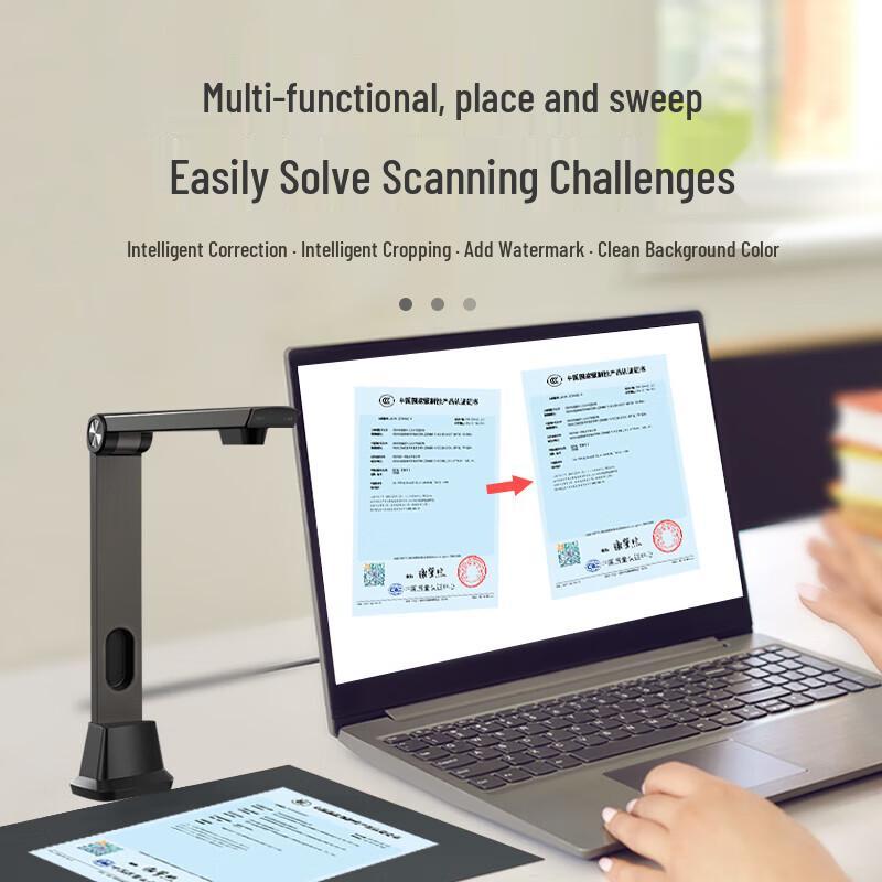 Eloam S1840 Dual Camera 16MP A3 Document Scanner CN plug (adapter included)