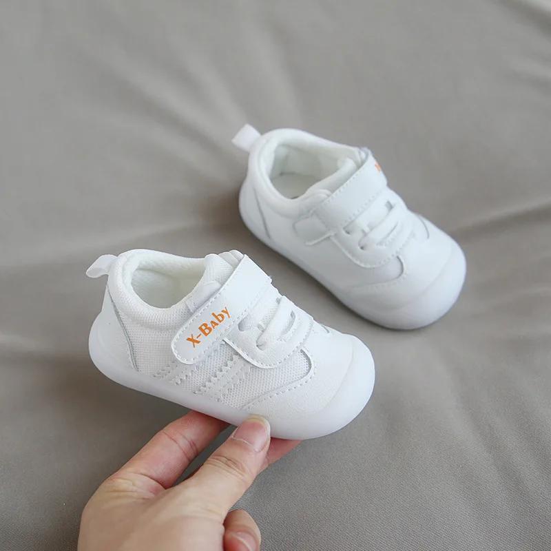 2024 Children Shoes Spring Comfort Breathable Soft Soled Baby Walking Shoes Lovely Anti Slip Outdoor Sneakers Zapatos De Bebes