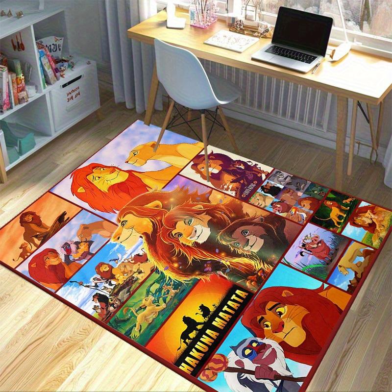 1pc,The Lion King Rug Room Decor, Bedroom Carpet, Playroom Rug, Outdoor Rug, Gift, Home Decor