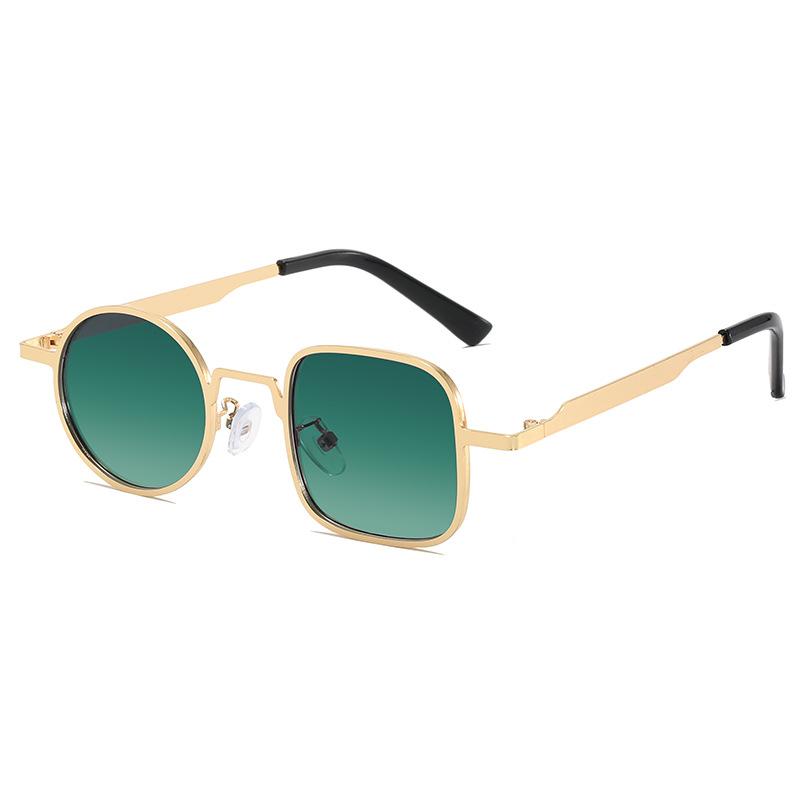 

Vintage Metal Frame Square Sunglasses Women Men Round Sun Glasses Female Oval Eyewear Oculos De Sol for Male Female Eyeglasses