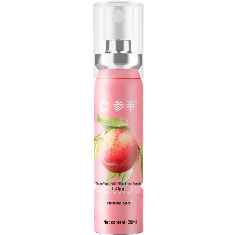 Semi-Probiotic Multi-Effect Fresh Oral Spray - Peach (3-Pack)