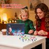 2025 Crystal Countdown Calendar 24 Days Advent Countdown Calendar Crystal Christmas Pendant Decoration For Holiday Festival