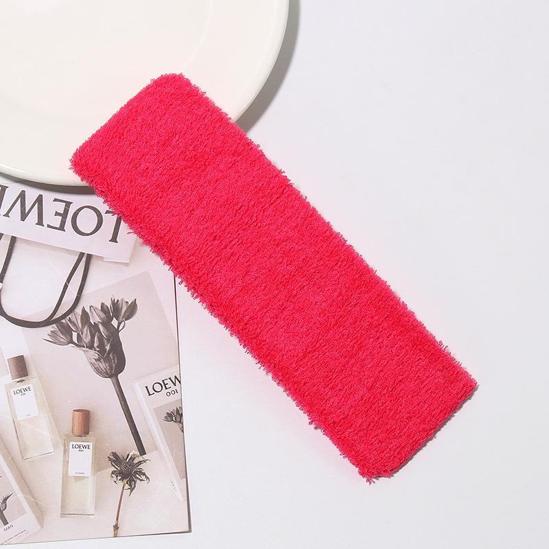 New Pure Cotton Fashionable Sports Headband Sweat Absorbing Unisex Headband High Elasticity Soft Hair Accessory Yoga Headband