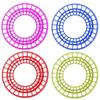 108mm Silica Gel Insert Foam Fits 1.9 Inch Tires for 1/10 RC Crawler Car Axial SCX10 Capra TRX4 TRX6 MST CMX VS4-10