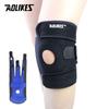 AOLIKES 1PCS New Knee Brace with Side Stabilizers - Adjustable Knee Support with Patella Gel Pad, Knee Wraps for Men & Women