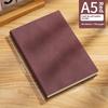 Vintage A5 Leather Notebook With Personalized Soft Cover For Business Meetings And College Life