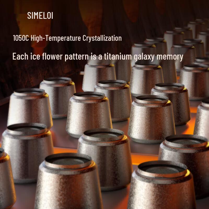 Pure Titanium Insulated Tea Pot with Tea-Water Separator