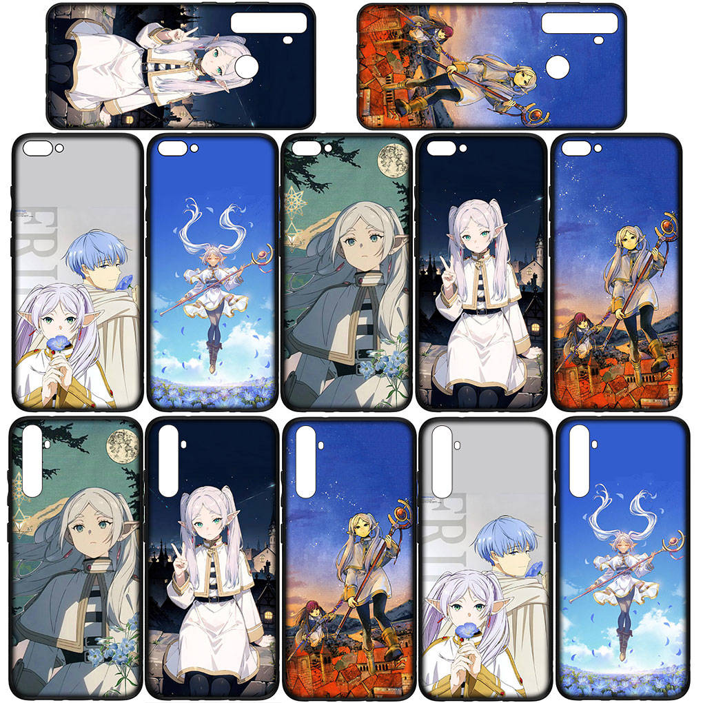 Für iPhone 16 15 Xiaomi Redmi Note 14 13 12 11 Pro Max X 16e Samsung Galaxy S25 S24 S23 Moto OPPO Huawei Anime Frieren Beyond Journey's End Handyhülle