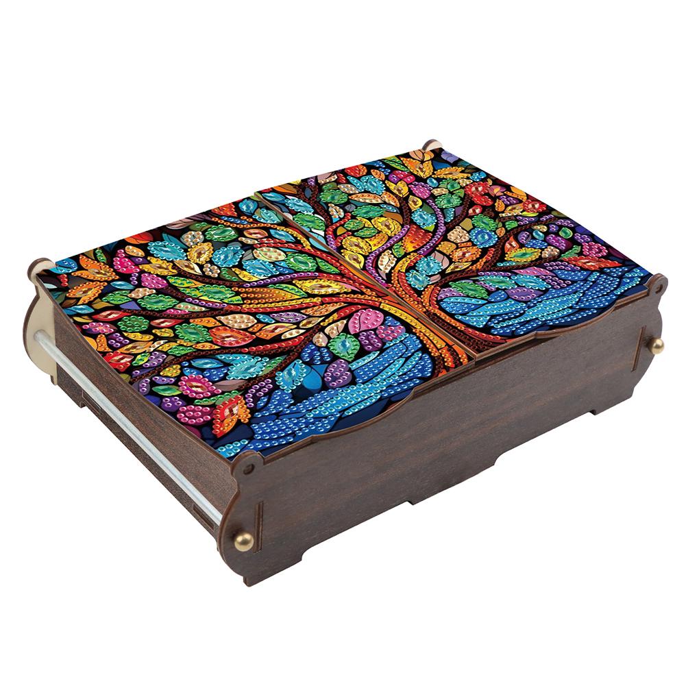 Diamond Painting Storage Box Ring Organizer Case DIY Diamond Painting Kit DIY 5D Diamond Painting Jewelry Box for Women