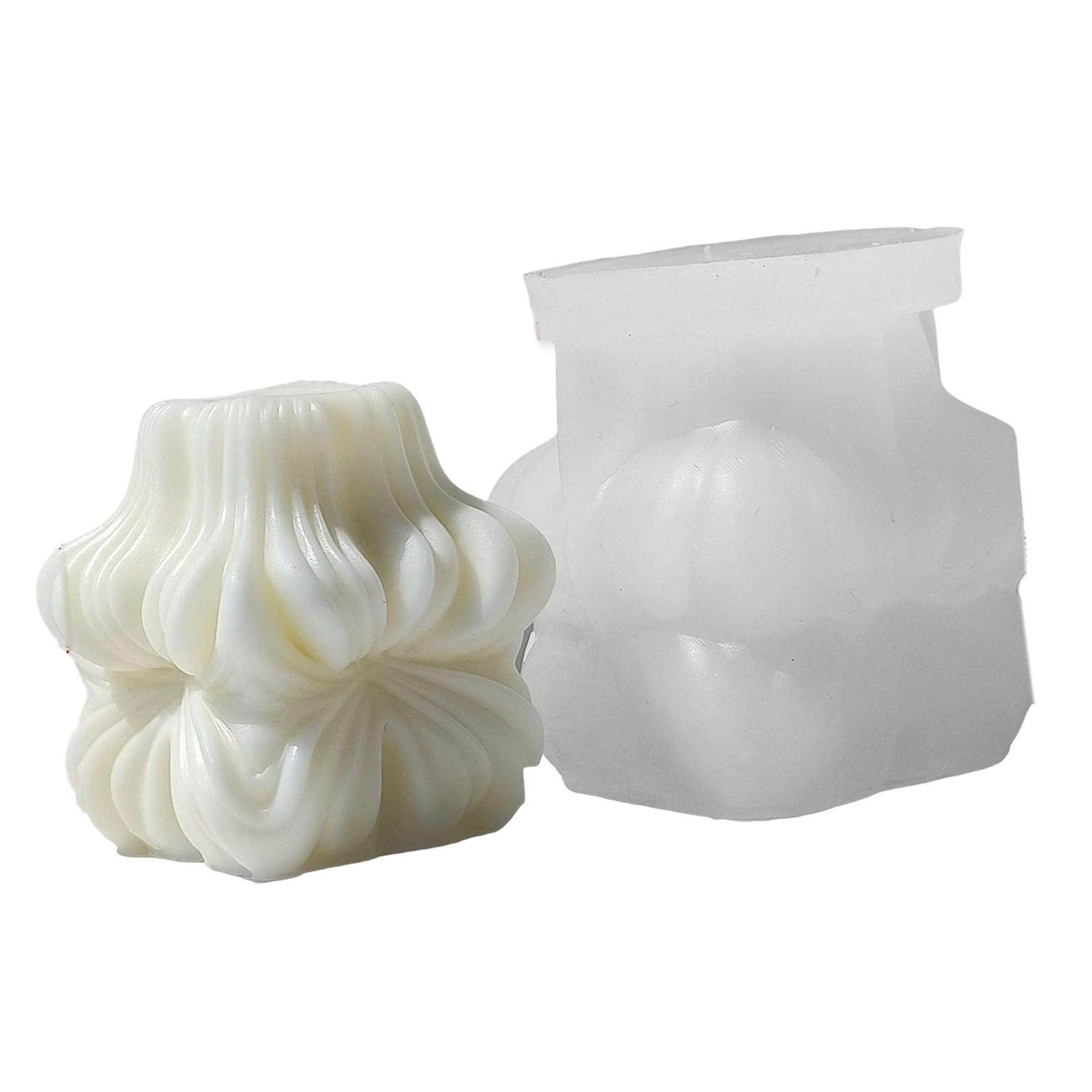 

Геометрическая вращающаяся силиконовая форма для свечей, силиконовая форма для ароматизированных свечей для геометрических ароматерапевтических свечей, идея для подарка своими руками 5156