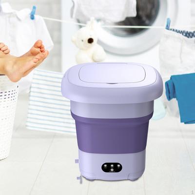 Foldable Mini Washing Machine Collapsible 9L Portable for RV Camping