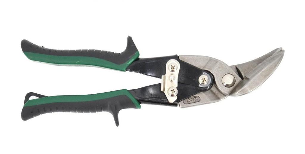 Awtools Right-Hand Curved Sheet Metal Shears