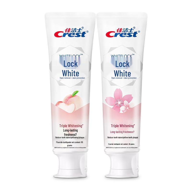 Crest White Peach Cherry Blossom Whitening Toothpaste