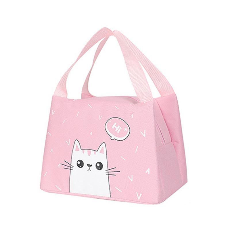 Изолированная сумка для обеда для женщин и детей сумка-холодильник термосумка портативный ланч-бокс пакет со льдом сумки для еды сумки для пикника сумки для обеда для работы розовый 688₽