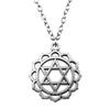 Witch Knot Pendant Necklace Wiccan Celtic Occult Protection Jewelry 45cm or 70cm long chain