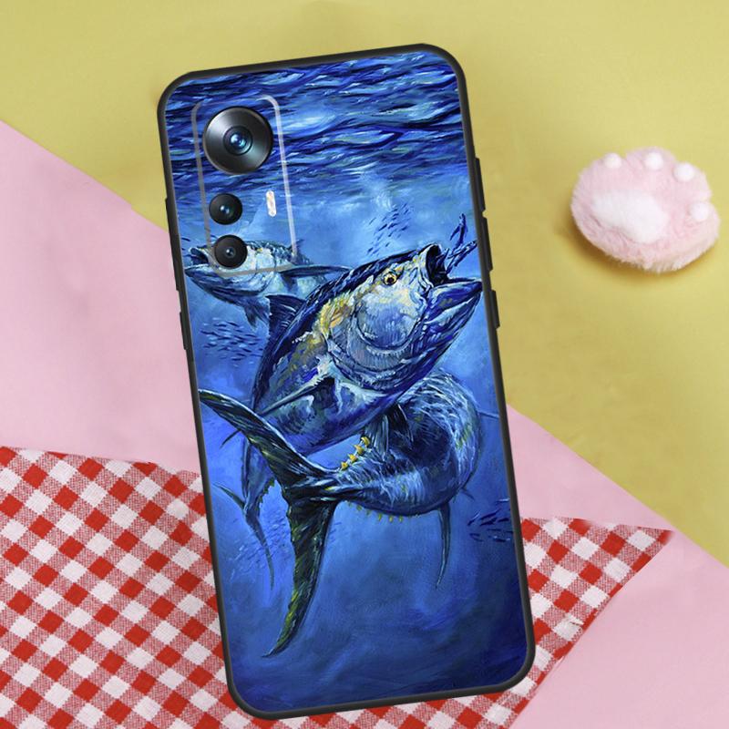 Bluefin Tuna Case For Xiaomi 15 14 Ultra 13T 14T 15T 17 Pro Max Cover For POCO X7 X5 X6 F5 F6 F7 F8 Pro