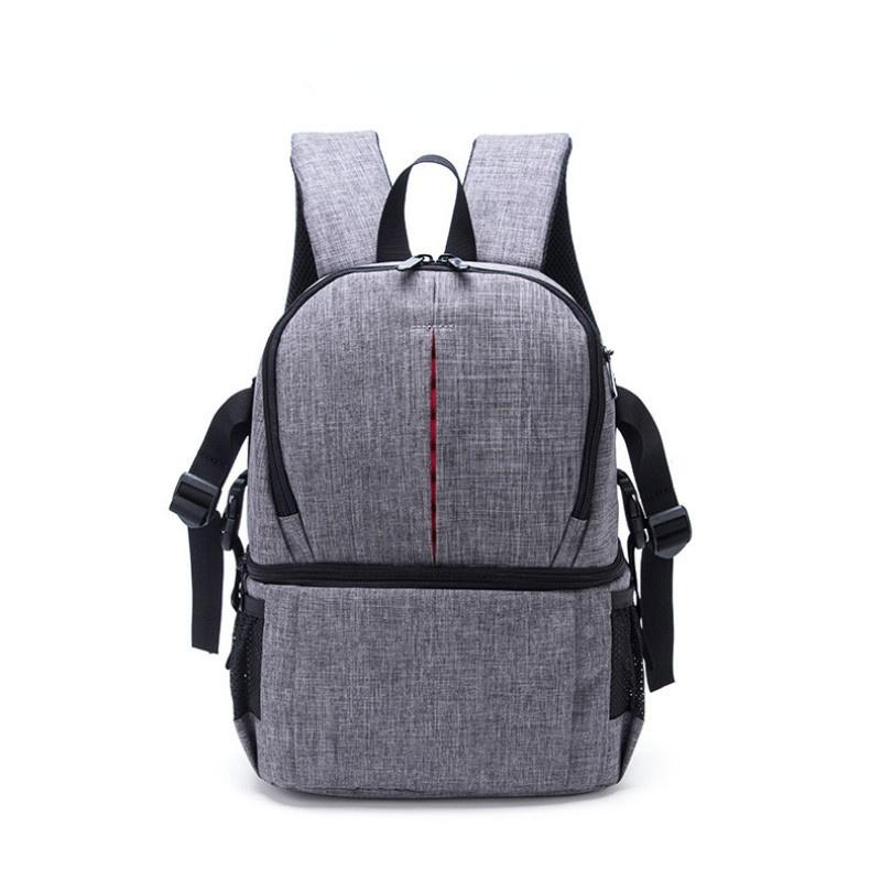 Dslr Video Camera Backpack Waterproof Oxford Fabric Soft Padde For Canon Sony Nikon