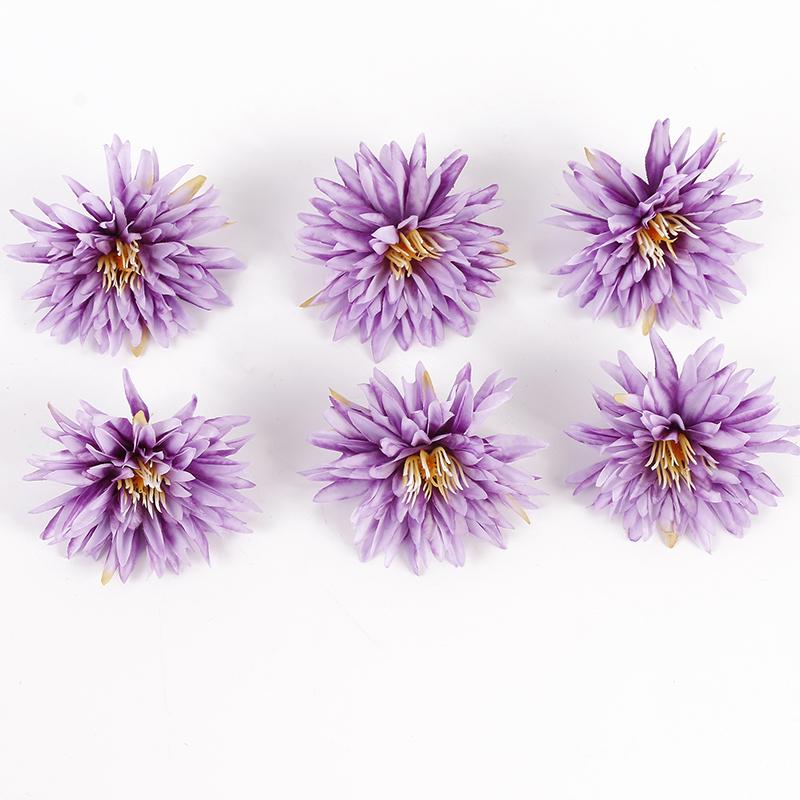 Chrysanthemum Silk Flowers for DIY Wreaths, Corsages, Hanfu Headwear, and Hair Accessories.